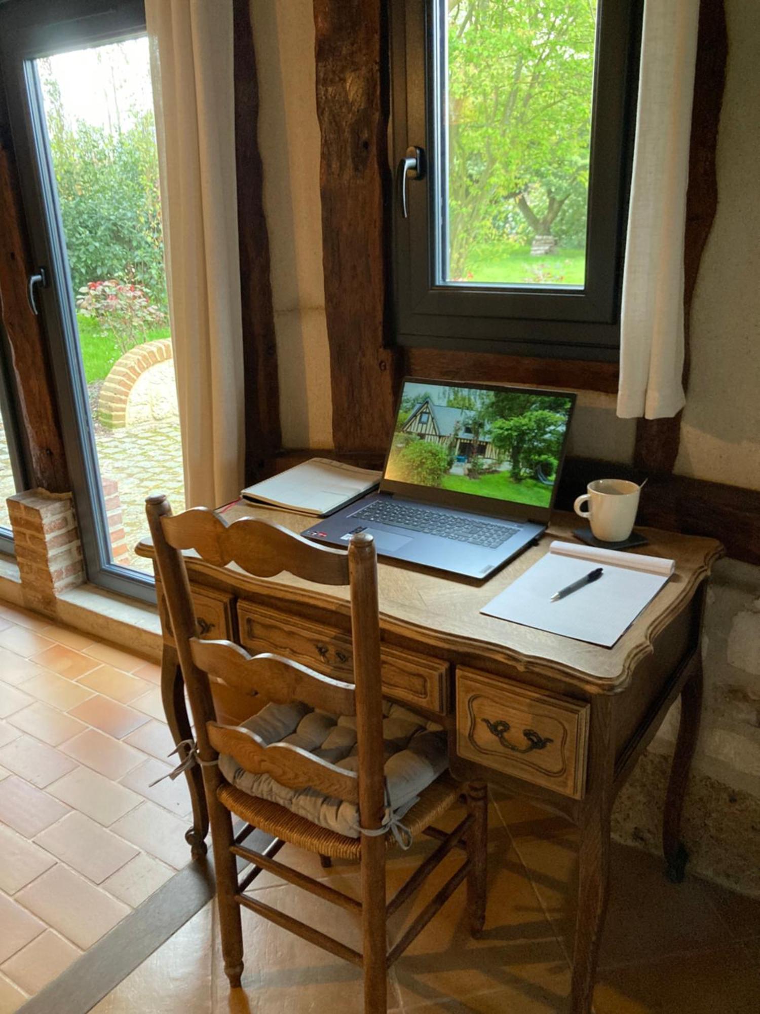 Villa L'Aube Normande à Villequier Extérieur photo