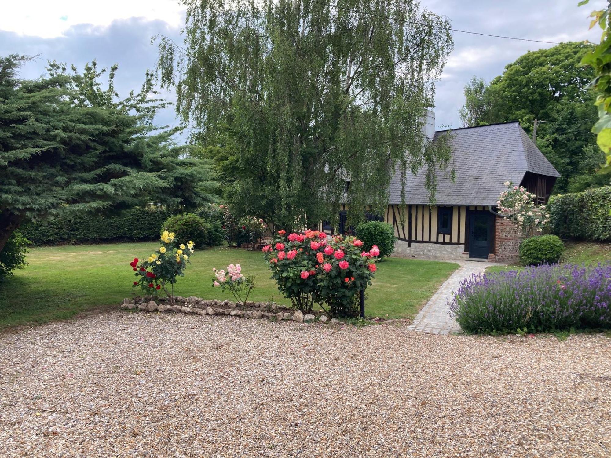 Villa L'Aube Normande à Villequier Extérieur photo