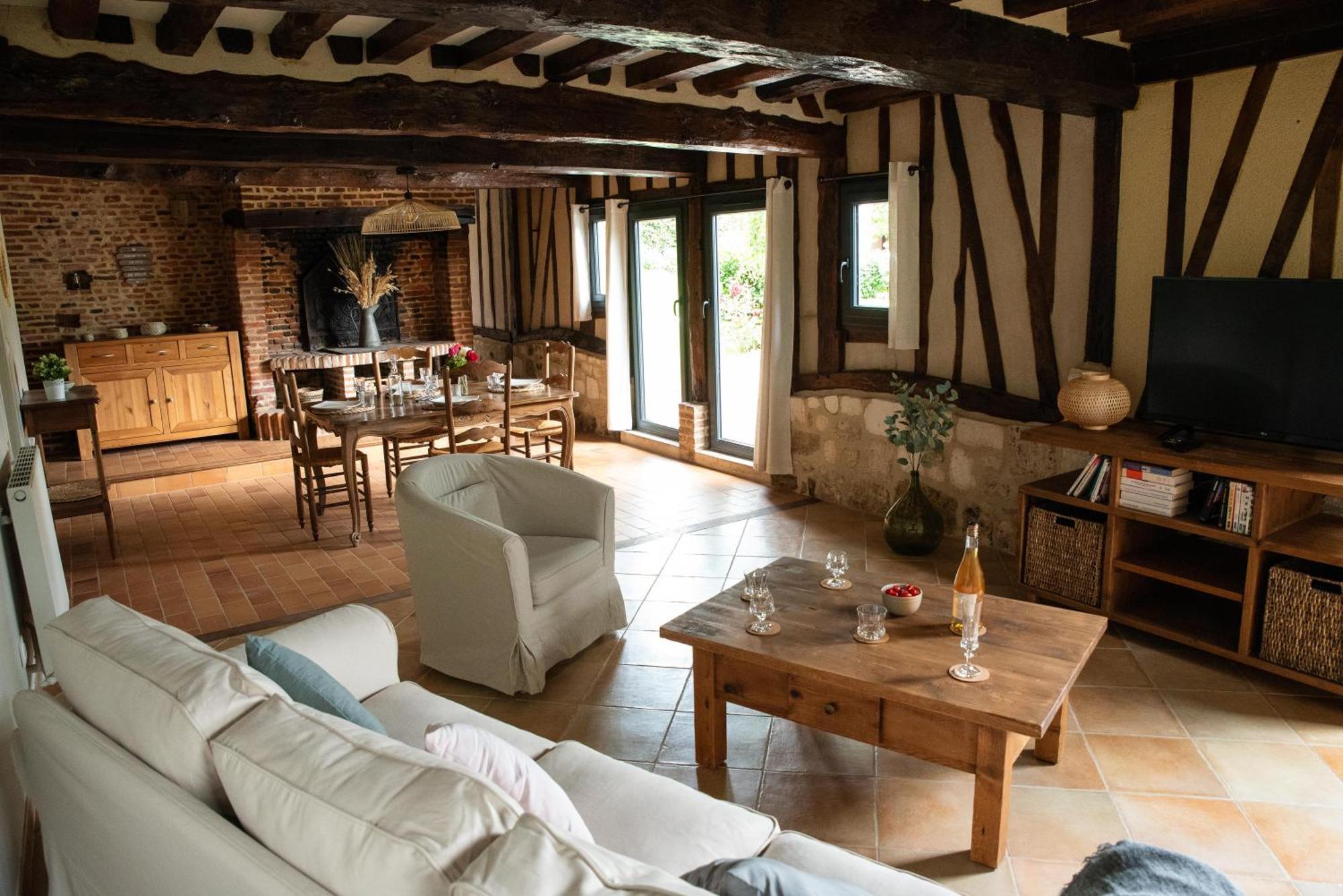Villa L'Aube Normande à Villequier Extérieur photo