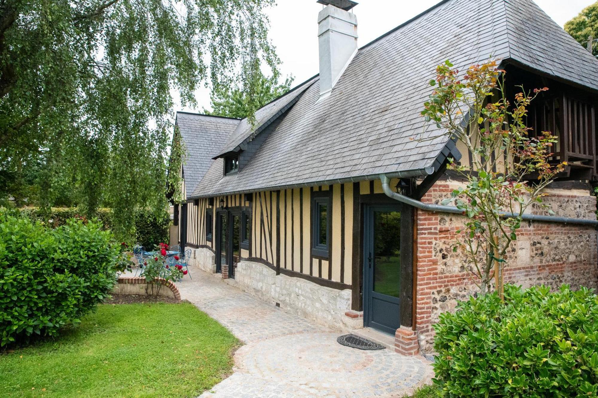 Villa L'Aube Normande à Villequier Extérieur photo