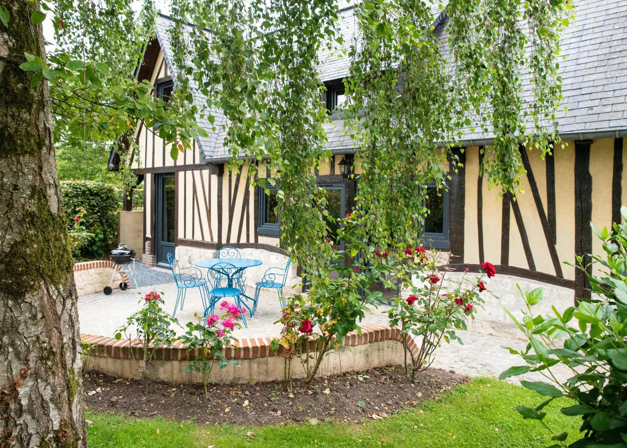 Villa L'Aube Normande à Villequier Extérieur photo