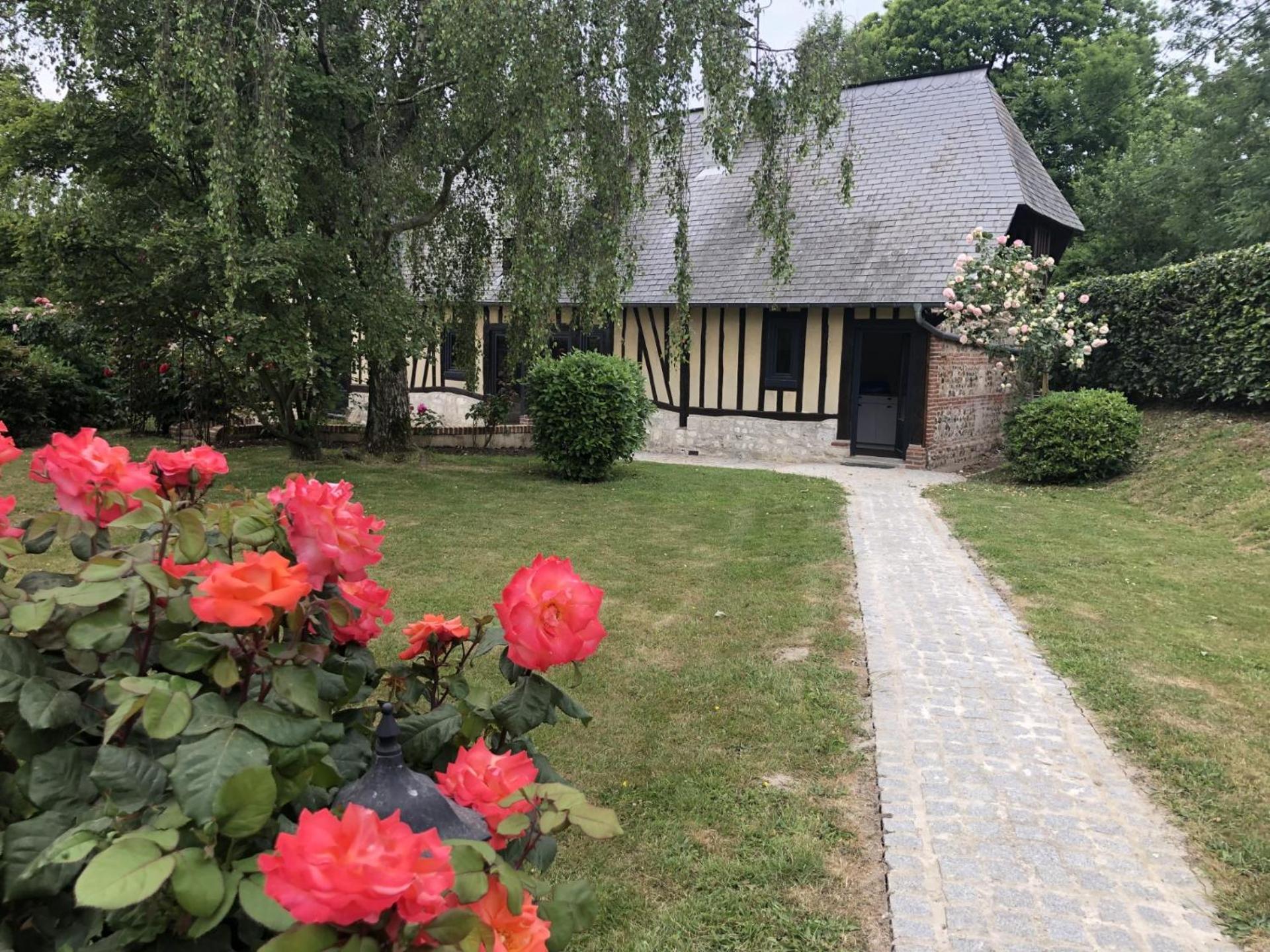 Villa L'Aube Normande à Villequier Extérieur photo